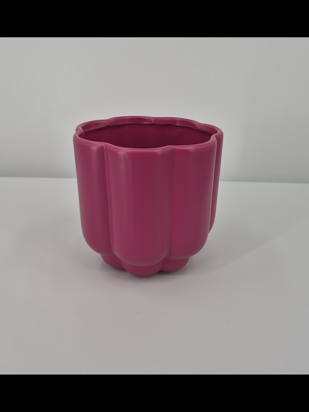 Scallop Planter With Drainage Pink Room Essentials™
